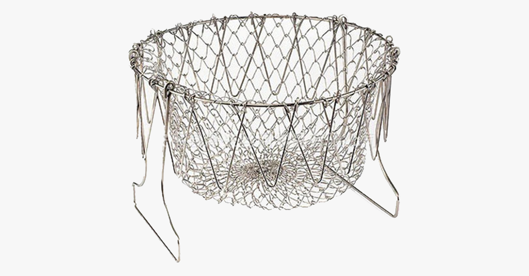 Lisslune | Folding Frying Basket Kitchen Appliance – Efficient Cooking Like Never Before!