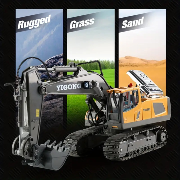 Lisslune | Premium Remote Control Excavator – Realistic RC Digger for Ultimate Fun