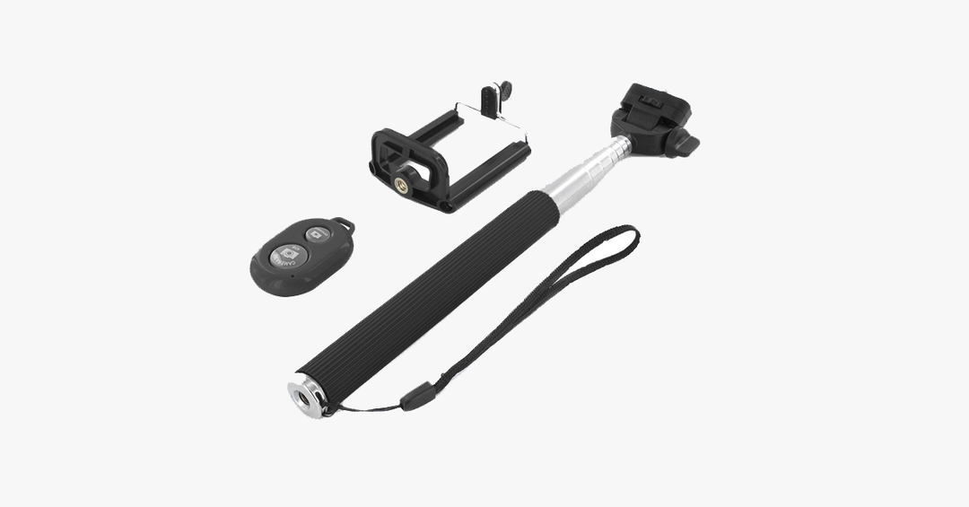 Lisslune | Selfie stick with remote control Bluetooth trigger – Take photos like never before!