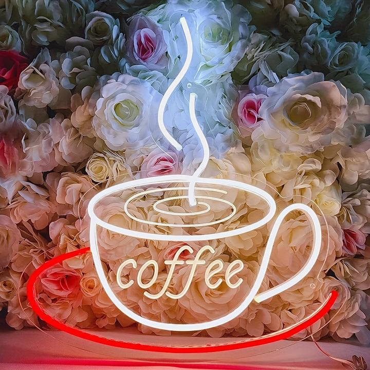 Lisslune | LED Neon Coffee Mug Wall Light