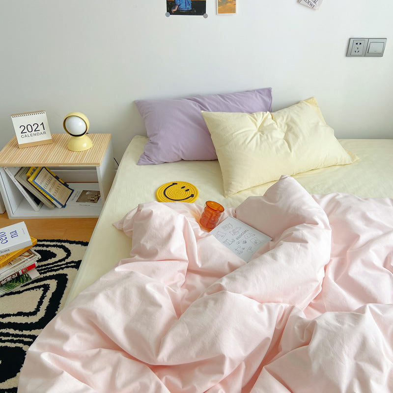 Rynx Aesthetic Pastel Color Combo Bedding Set