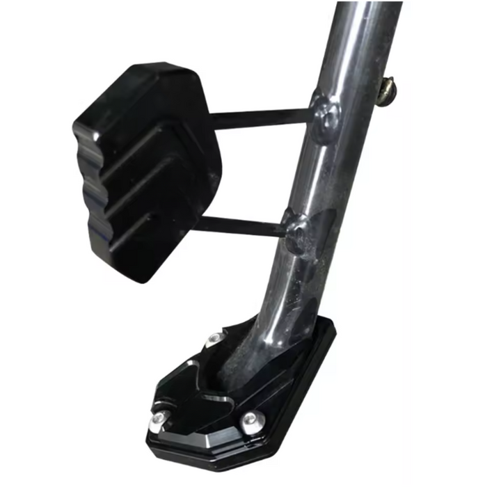 Lisslune | STABILIRIDE – Aluminum Motorcycle Kickstand Pad for Secure Parking