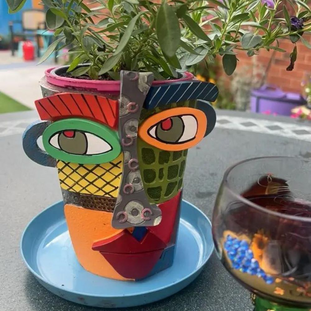 Lisslune | Abstract Face Flower Pot