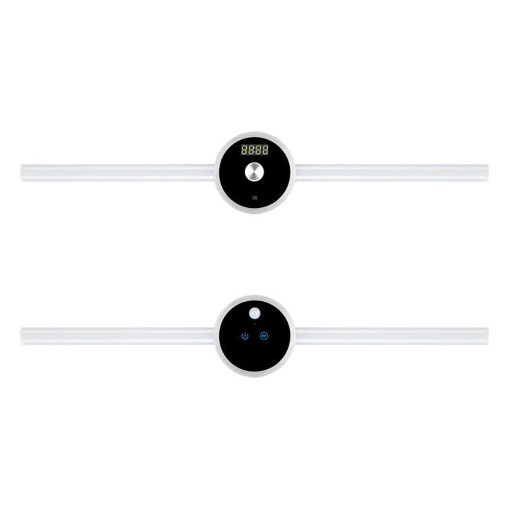 Lisslune | Smart Cabinet Light Clock Timing Sensor Light Removable LED Wardrobe Light Manual Sweep Switch Light