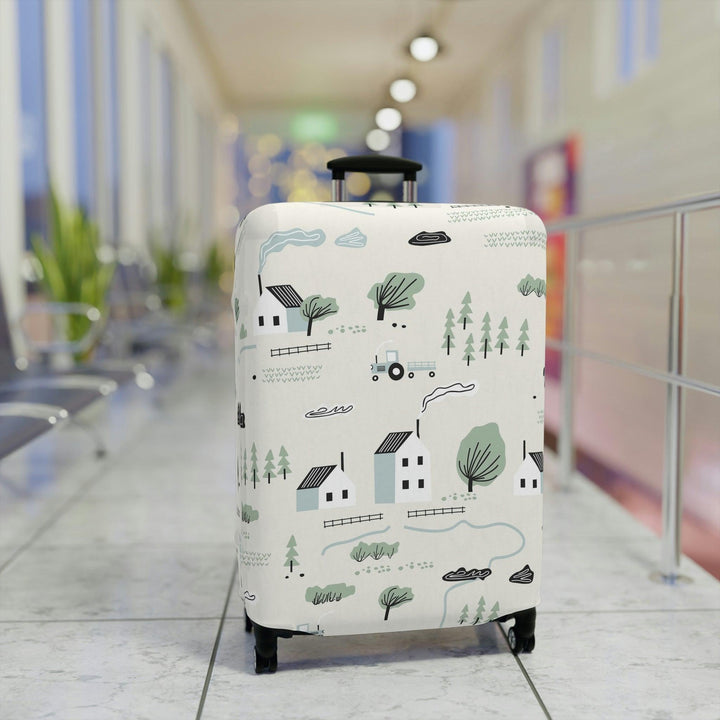 Lisslune | Stylish Luggage Tag Set: Trendy Cover & Customization Kit
