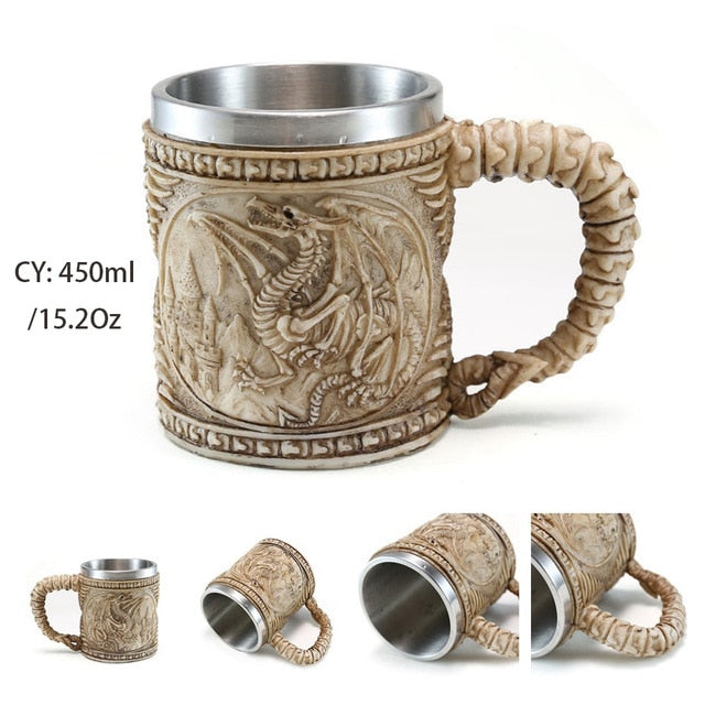 Lisslune | Fantasy Adventure Resin / Stainless Steel Mug