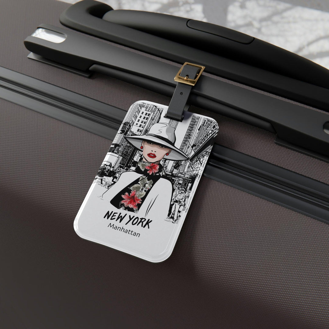 Lisslune | Personalized chic acrylic luggage tags - stylish travel essential