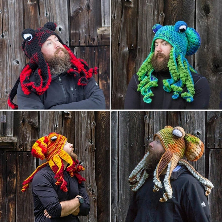 Lisslune | Crochet Octopus Hat —— A very good birthday/Christmas gift