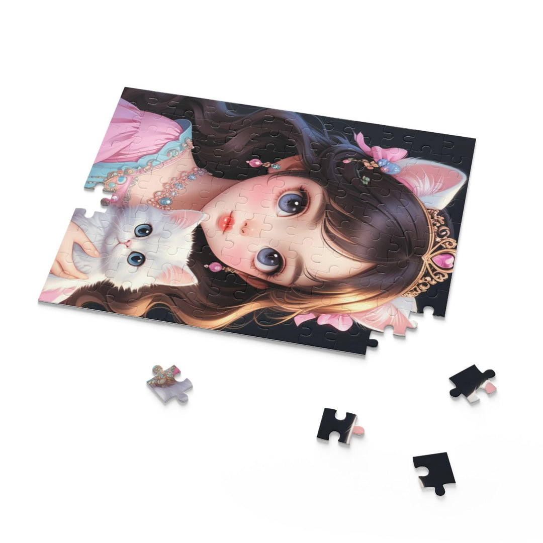 Lisslune | Opulent Feline Puzzle Set - Handmade Elegance for Discerning Puzzle Enthusiasts