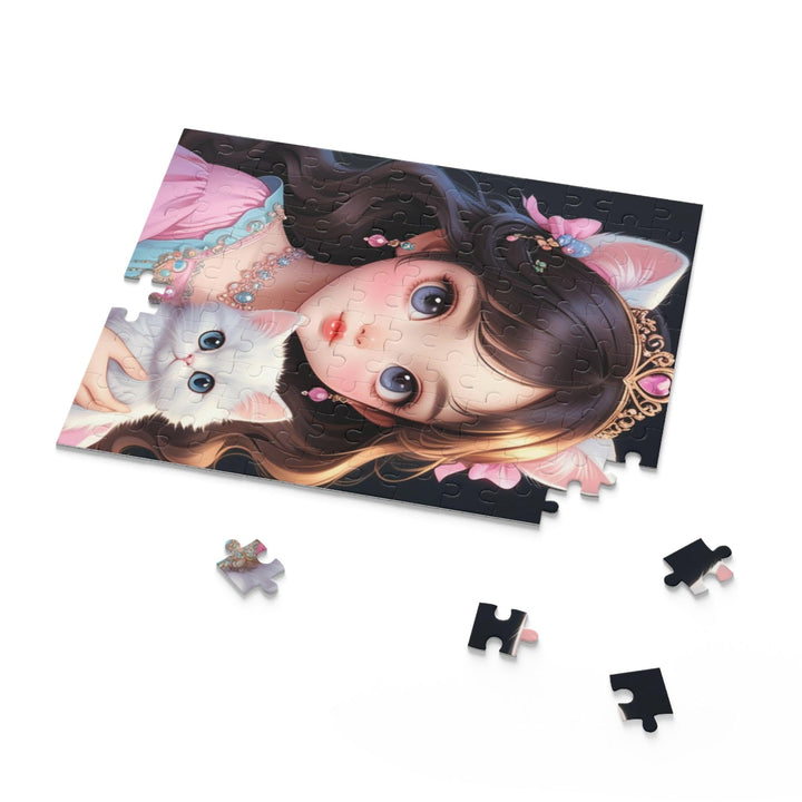 Lisslune | Opulent Feline Puzzle Set - Handmade Elegance for Discerning Puzzle Enthusiasts