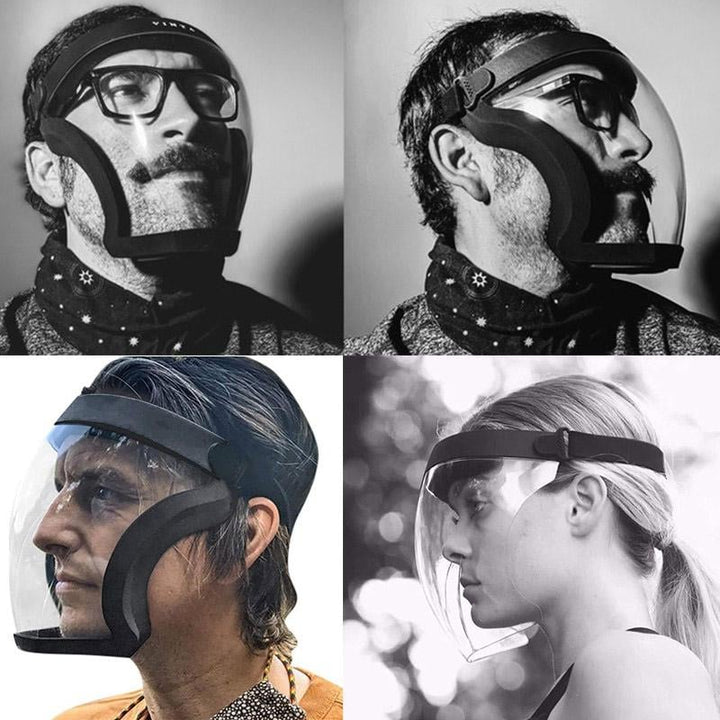 Lisslune | Full Face Protection Large Transparent Face Shield