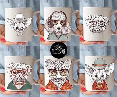 Lisslune | Labrador Gift For Kids Coffee Lovers Gift Mug