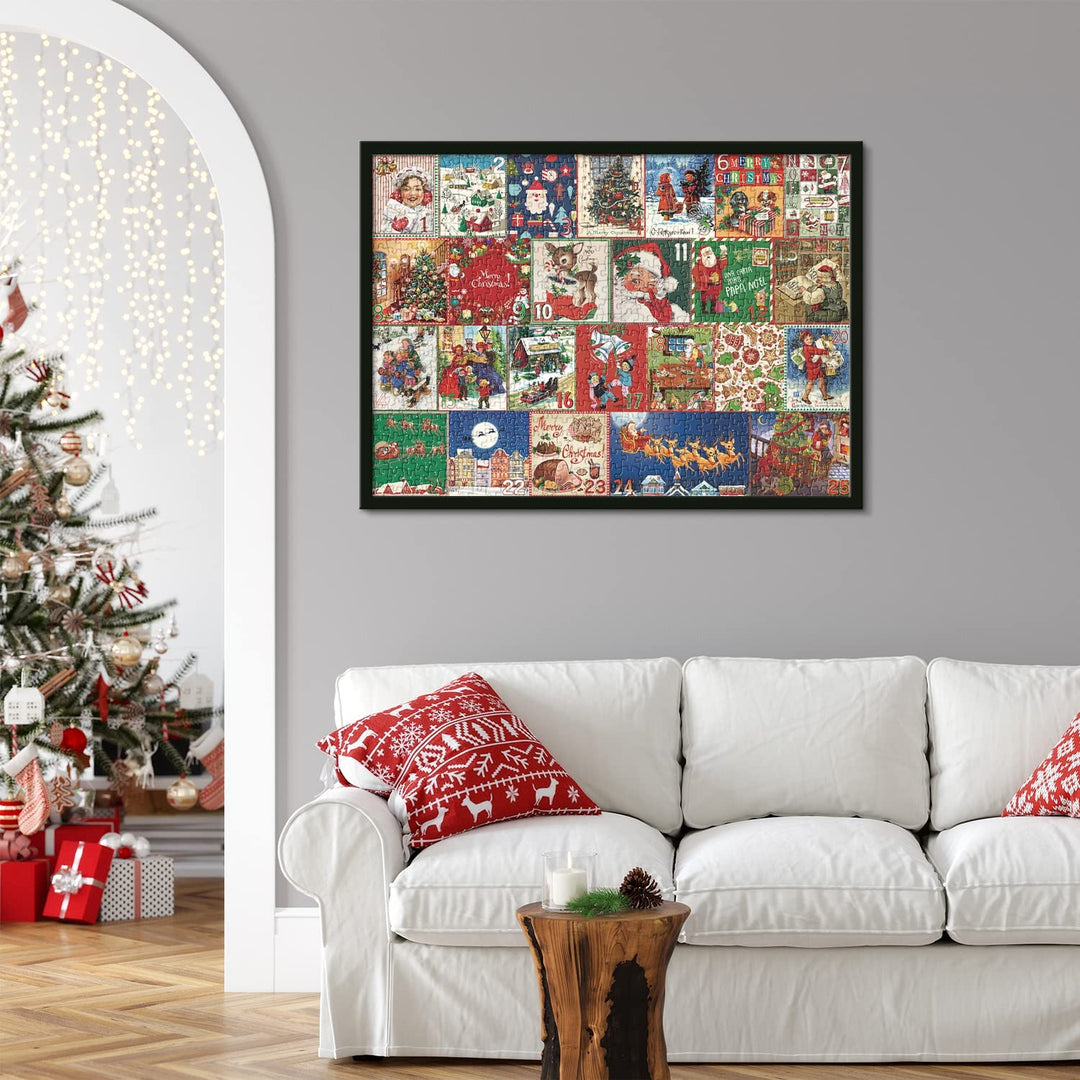 Lisslune | Christmas Advent Calendar Puzzle 1000 pieces