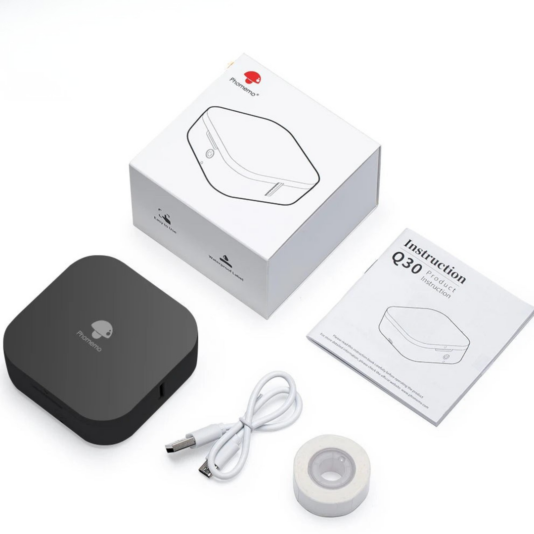 Lisslune | PRINTIFY – Wireless Thermal Label Maker with Bluetooth & Portable Ink-Free Printing