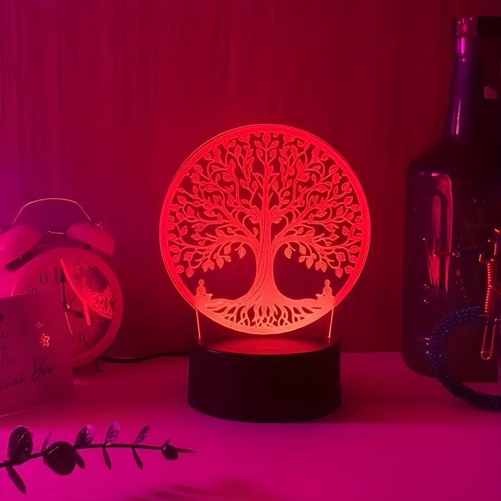 Lisslune | DreamGlow - 3D LED lamp for stylish lighting in the bedroom