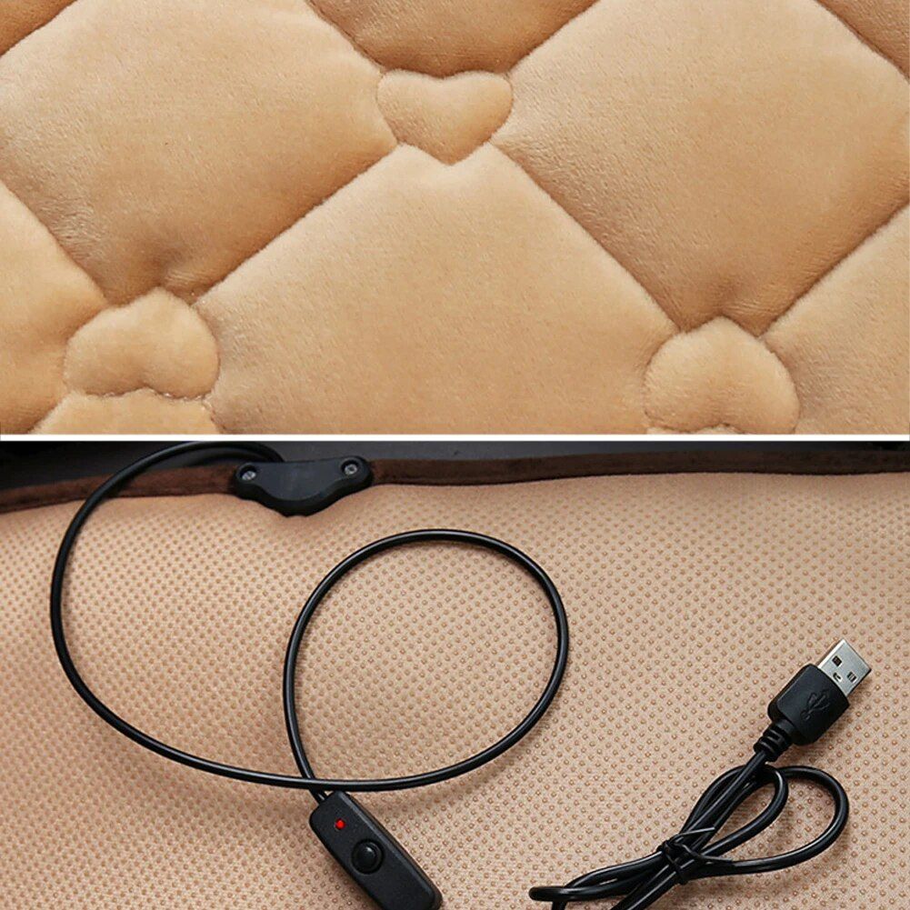 Lisslune | 12V Universal Car Seat Heater with Adjustable Temperature & Quick Heating