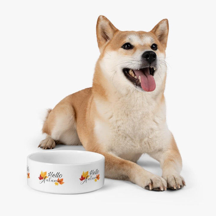 Lisslune | Elegant handmade ceramic pet bowls with stylish print for trend-conscious pet owners