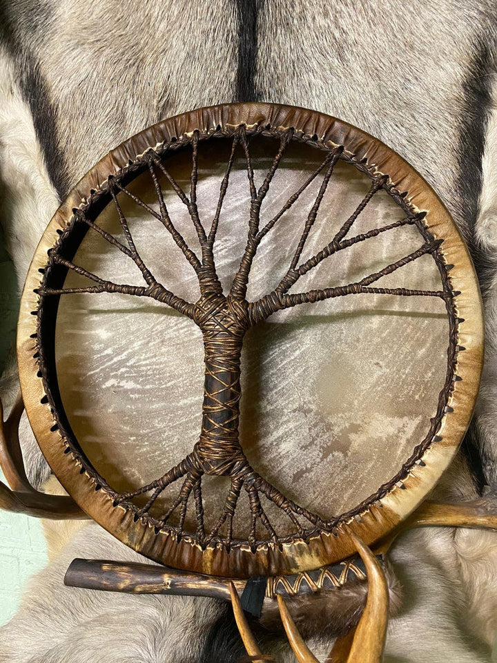Lisslune | Shaman drum "Tree of life" Siberian drum Spirit music