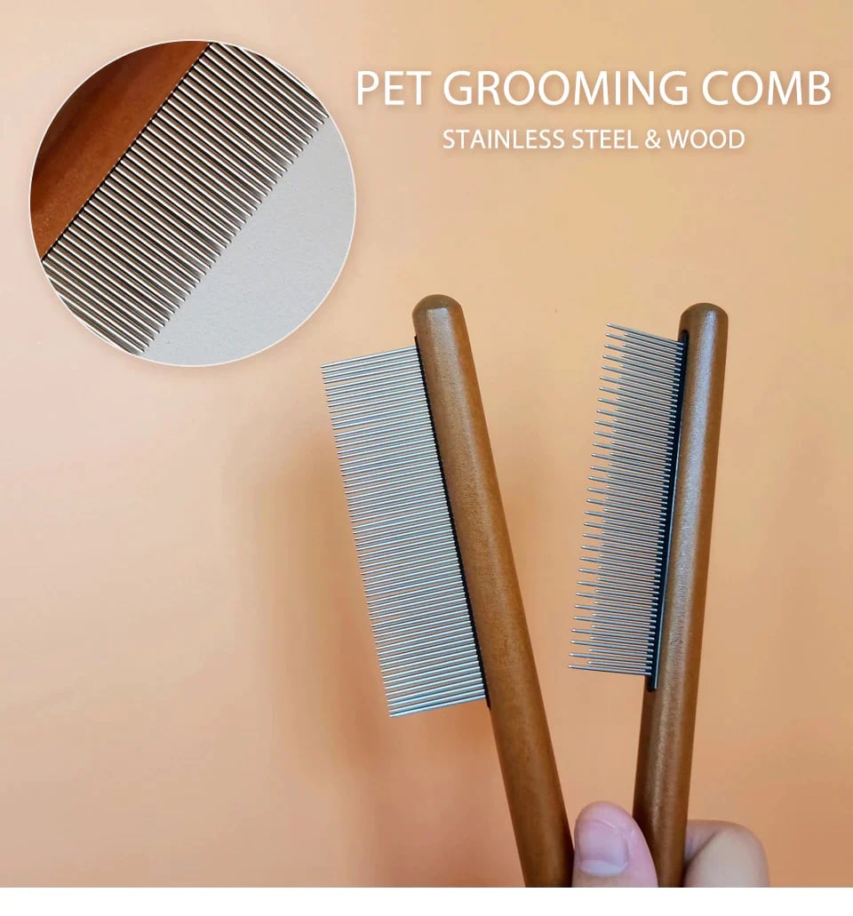 Lisslune | Multifunctional Pet Hair Comb Flea and Tear Stain Removal