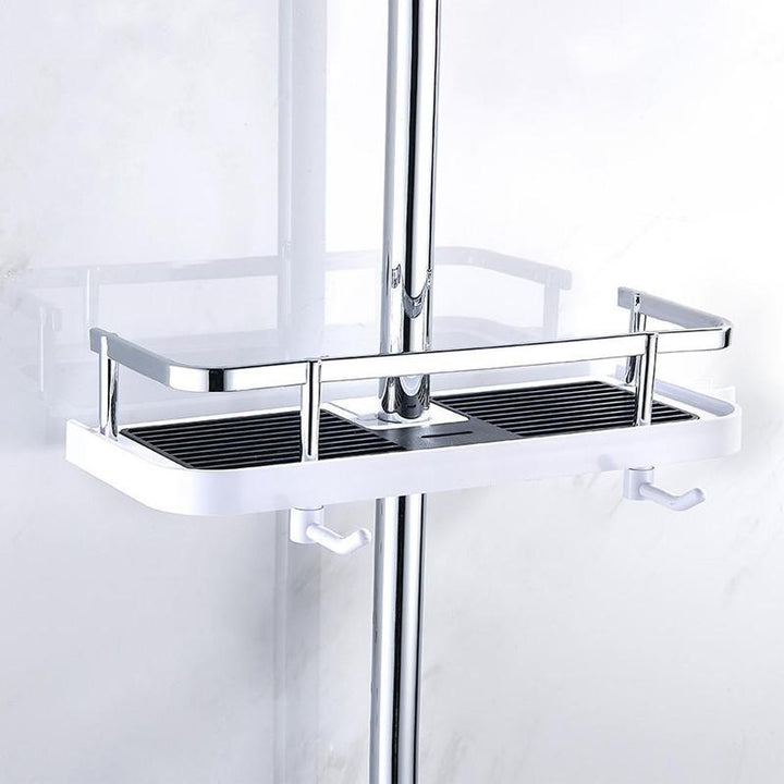 Lisslune | Shower rod storage shelf