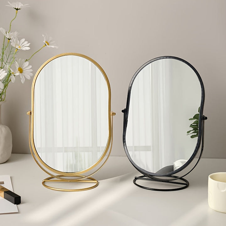 Lisslune | LumaSpin - Portable Rotating Makeup Mirror