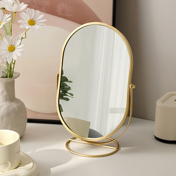 Lisslune | LumaSpin - Portable Rotating Makeup Mirror