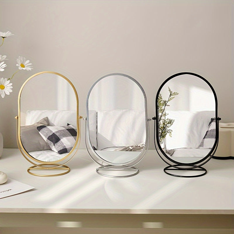 Lisslune | LumaSpin - Portable Rotating Makeup Mirror