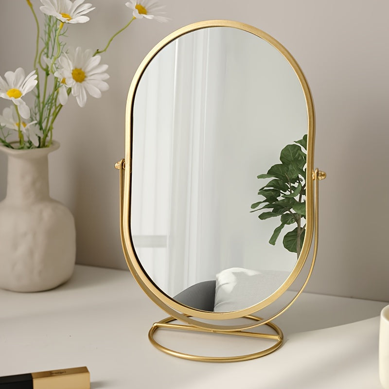 Lisslune | LumaSpin - Portable Rotating Makeup Mirror