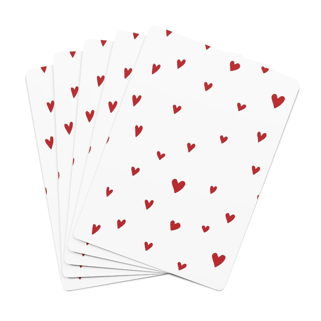 Lisslune | Love-Filled Heart Playing Cards for Enchanting Valentine's Game Nights