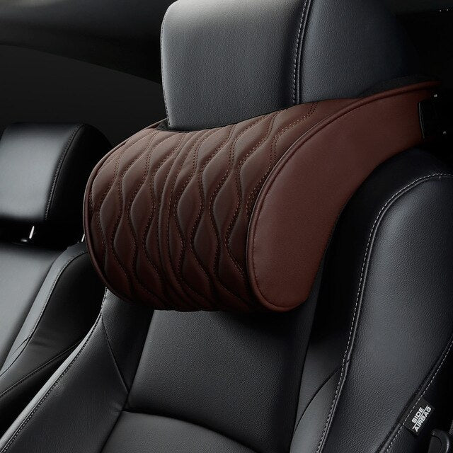 Lisslune | Travel Pillow Set Leather with Memory Function