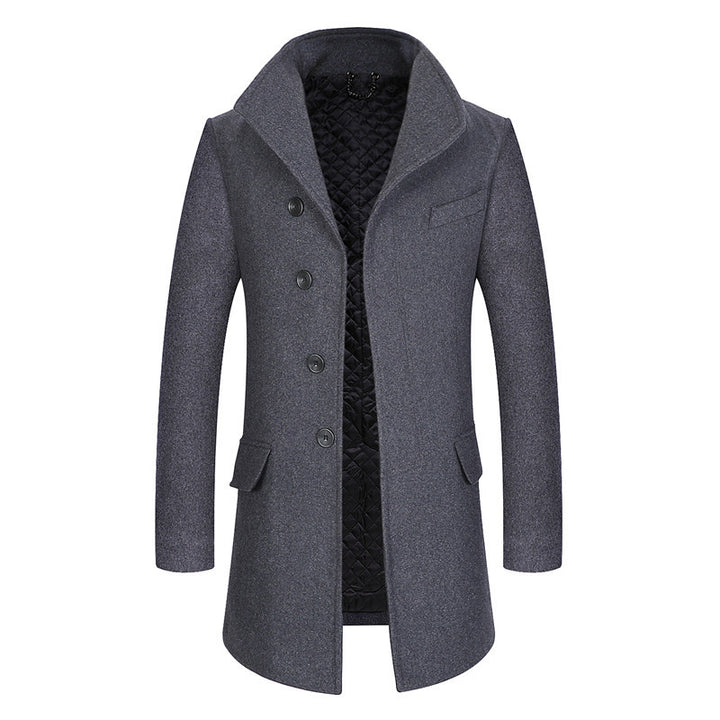 Men's Elegant Double-Breasted Coat Lisslune