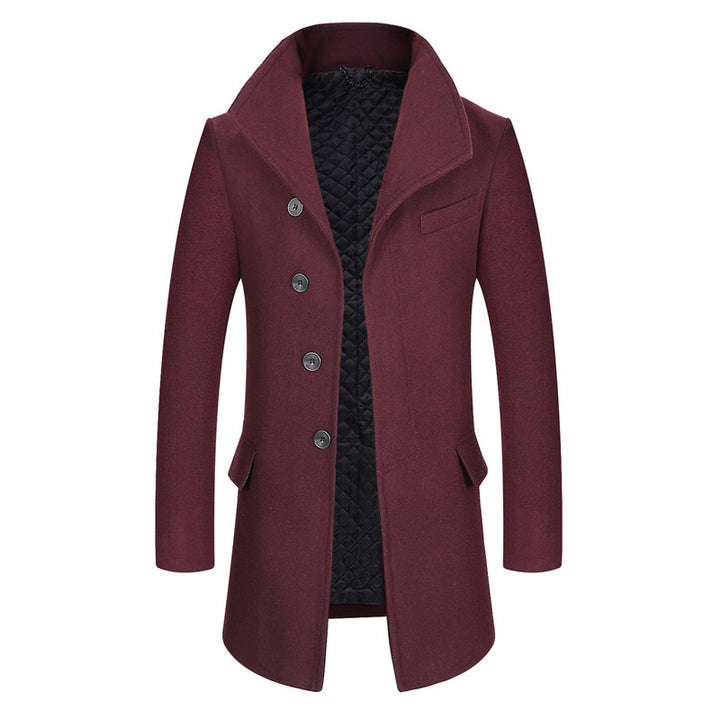 Men's Elegant Double-Breasted Coat Lisslune