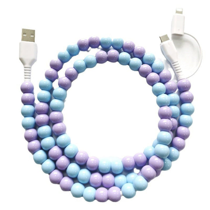 Lisslune | Creative Beads 2-in-1 Data Cable