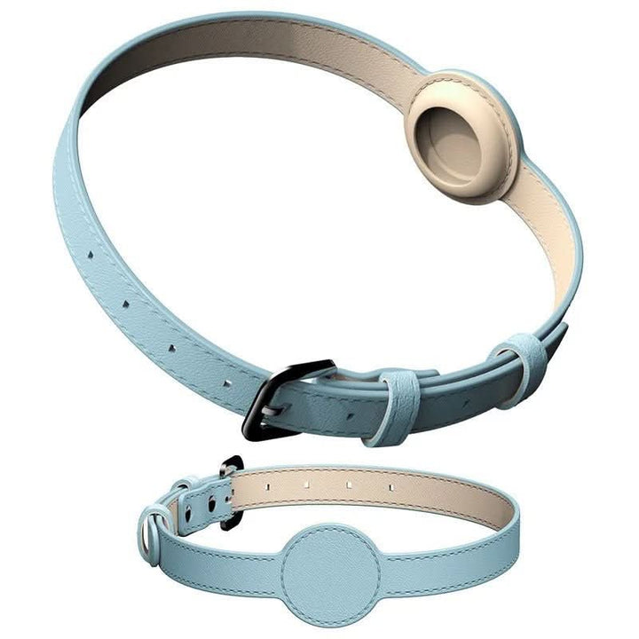 Lisslune | EDOUARD – Elegant dog collar with AirTag holder & weatherproof design