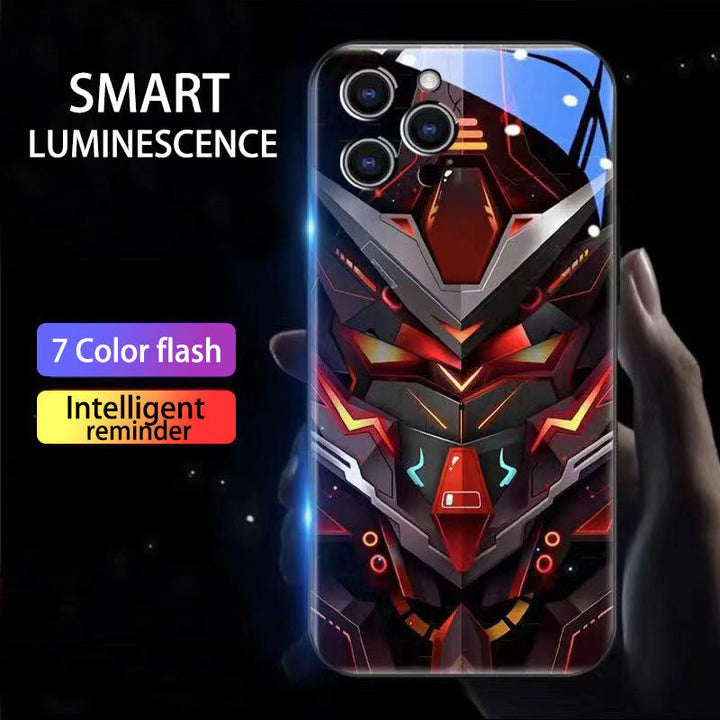 Lisslune | Cool Mecha Apple Smart Flash Phone Case