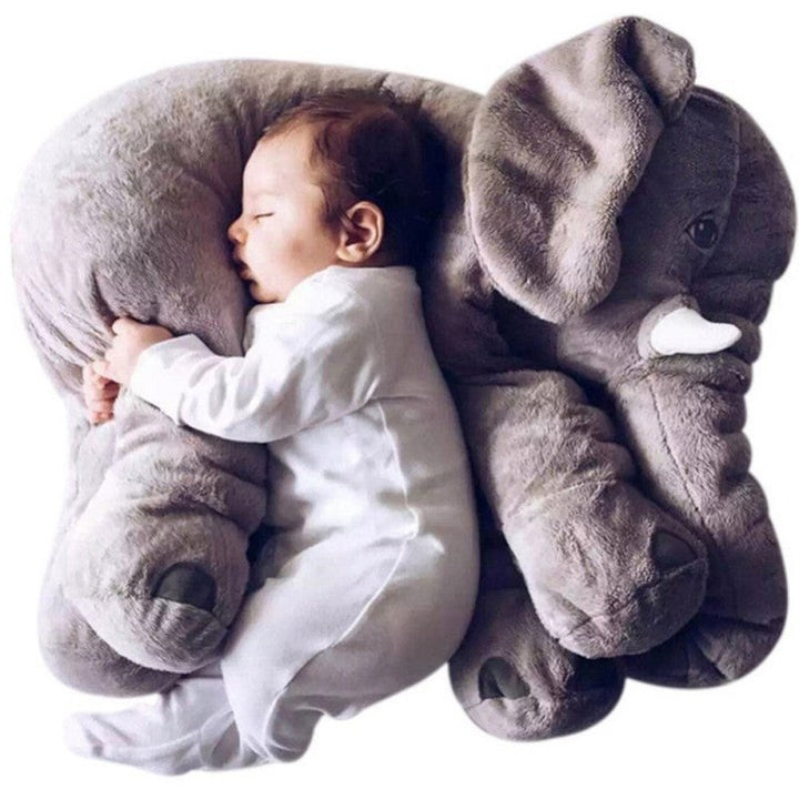 Lisslune | Cuddly Elephant Cushion | Fluffy Soft | Dual Use | Nice Gift