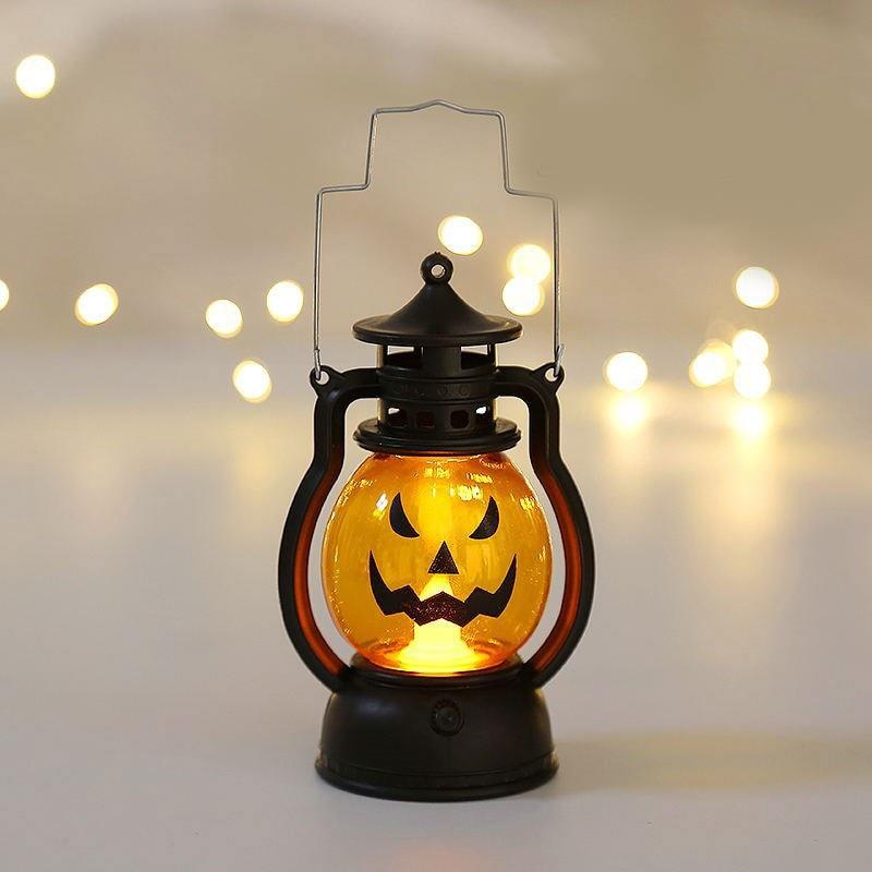 Lisslune | Mini Halloween Scary Pumpkin Hanging Lamp