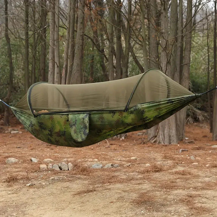 Lisslune | Hammock with Integrated Mosquito Net – Ultimate Outdoor Protection