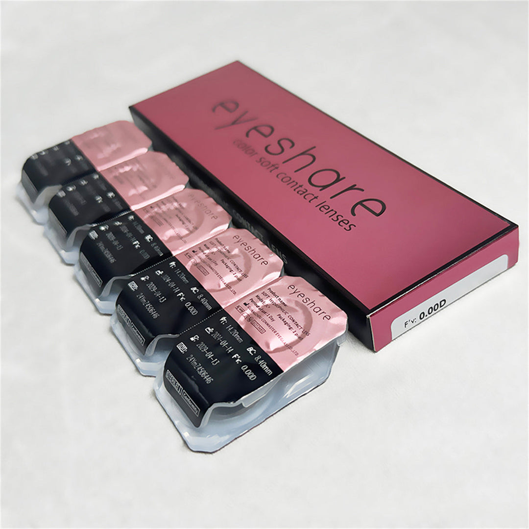 Rynx Madrid Gray 1 Day Use I 14.0mm, 10 pcs = 5 pairs, Cosplay