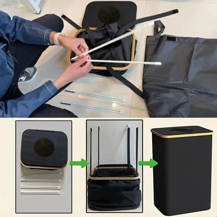 Lisslune | EcoBin - Large collapsible trash can