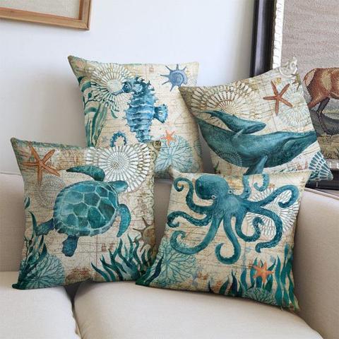 Lisslune | Sea Life Pillowcases