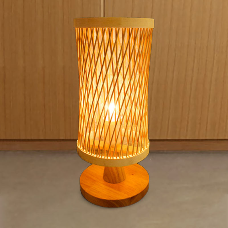 Lisslune | Bambloom – Simple beige bamboo tealight