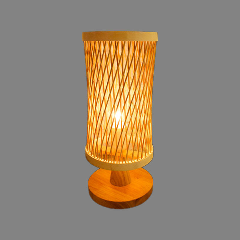 Lisslune | Bambloom – Simple beige bamboo tealight