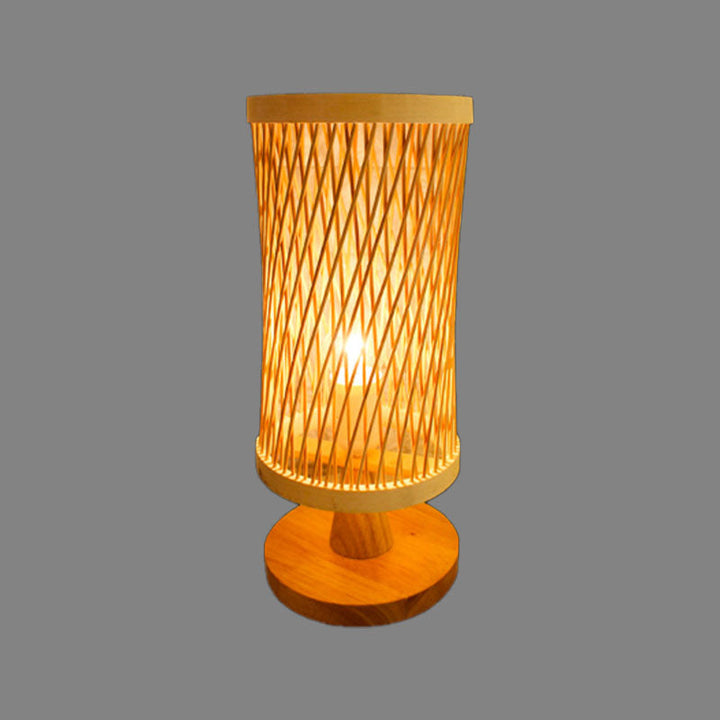Lisslune | Bambloom – Simple beige bamboo tealight