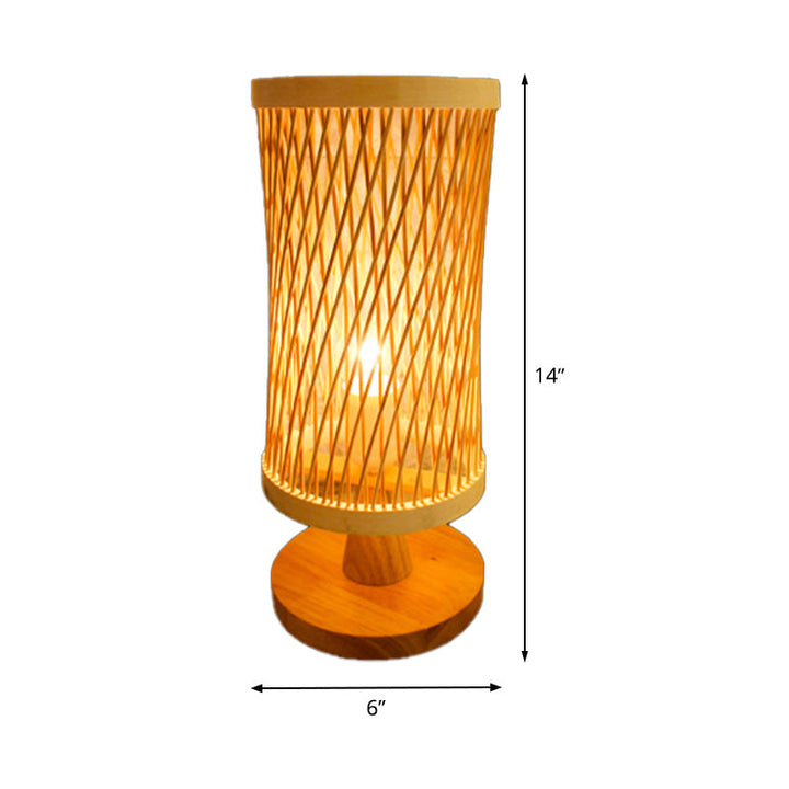 Lisslune | Bambloom – Simple beige bamboo tealight