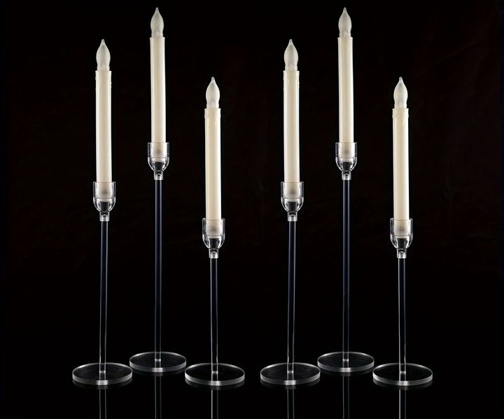 Lisslune | LumenAcry Acrylic Candle Holder Set (3-piece)