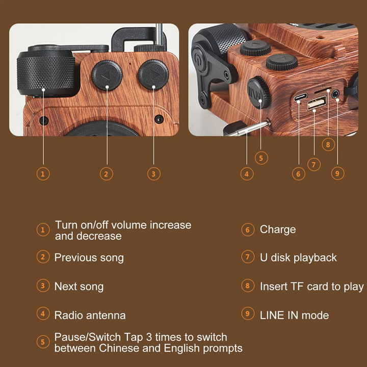 Lisslune | Dark Academy Bluetooth Speaker
