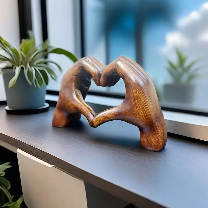 Lisslune | Lovenest Elegant Resin Sculpture - Symbol of Love and Devotion