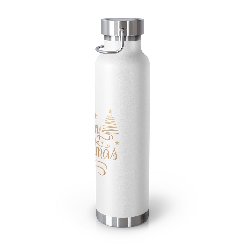Lisslune | Vacation Joy Vacuum Insulated Stainless Steel Water Bottle - 22 Oz with Wide Neck