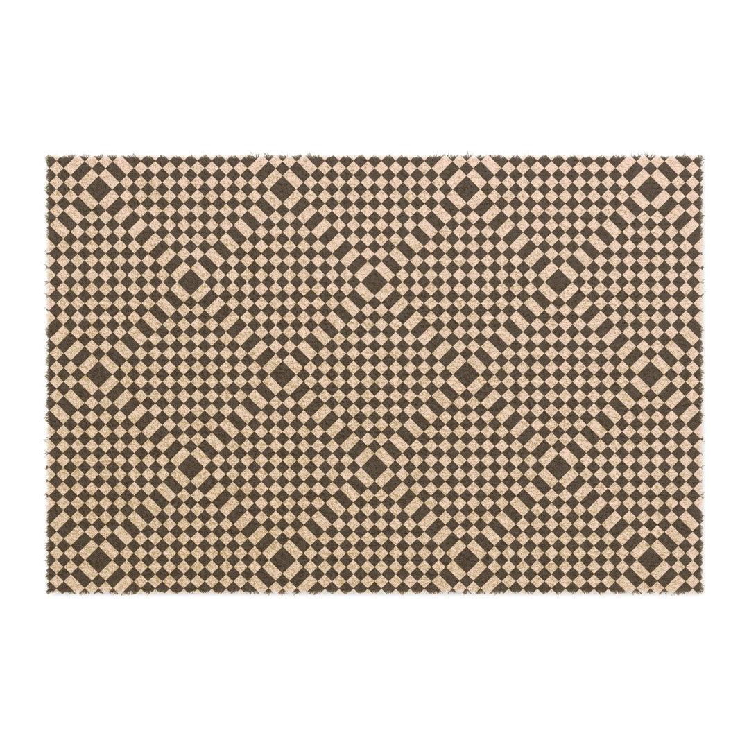 Lisslune | Personalized geometric doormat: Beautify the entrance of your home with elegance